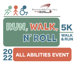 2022 5K Run Walk & Roll Logo